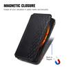 For Samsung Galaxy Xcover7 PU Leather Case Rhombus Imprint Wallet Stand Phone Cover