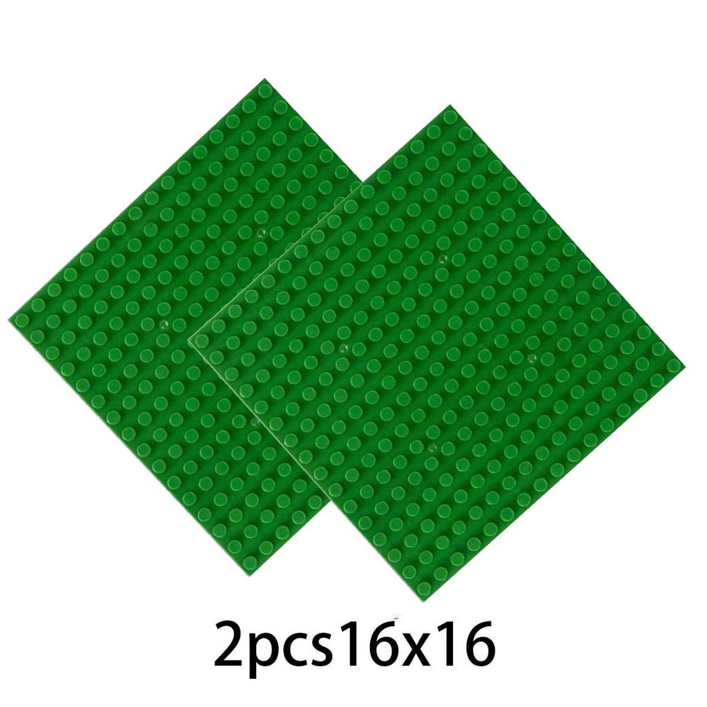 2pcs16x16 Block Base Plate Compatible with Mainstream Brands Play CHILDREN'S Creativity Toy Base Accessories