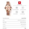 OLEVS Women's Wristwatch Genuine Quartz Luxury Waterproof Luminous Metal Watch