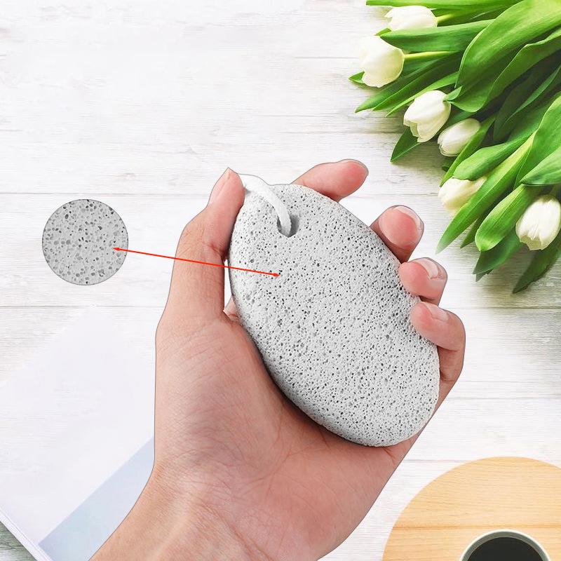 3 Pcs Natural Pumice Stone Foot Callus Remover Dead Skin Pedicure Tool Smooth Skin Gentle Exfoliation Home Foot Care