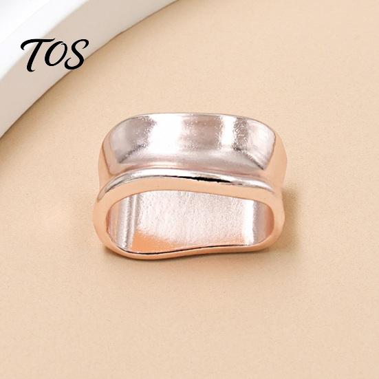 Irregular Curved Scarf Ring Oblate Ring, Geometric Simple Clip, Modern for Women Holder Neckerchiefs Scarves Shirts