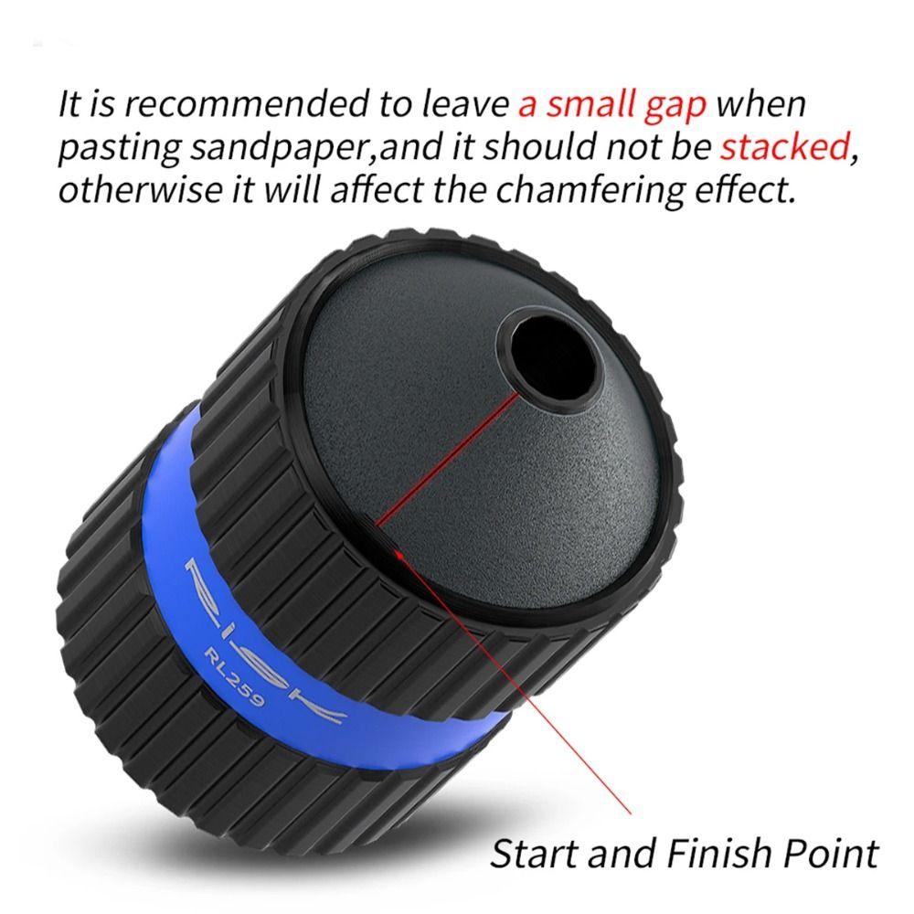 3D Printing Bike Fork Grinder with Sandpaper Chamfering Tool Universal Bike Seatpost Grinder