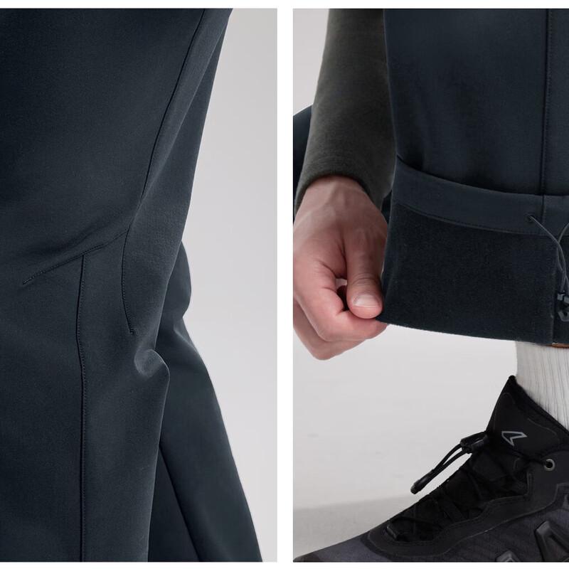 NORTHLAND Men's Windproof Water-Resistant Hiking Softshell Pants