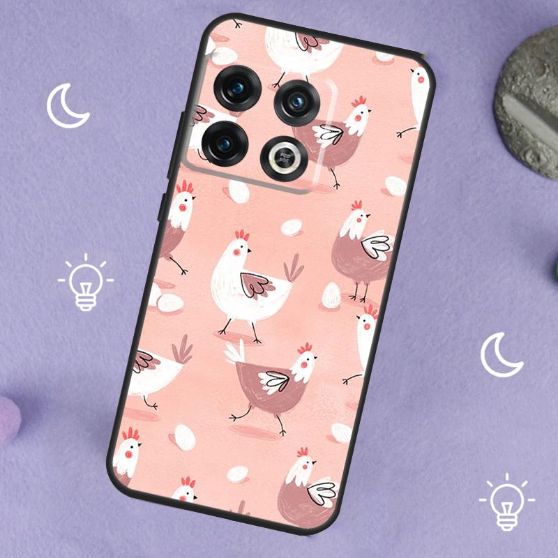 

Chicken Pattern For OnePlus Nord 5 CE 2 3 4 Lite N20 N30 Case For OnePlus 15 13 12 11 10 13T 10T 10R 12R 13R OnePlus Nord 3