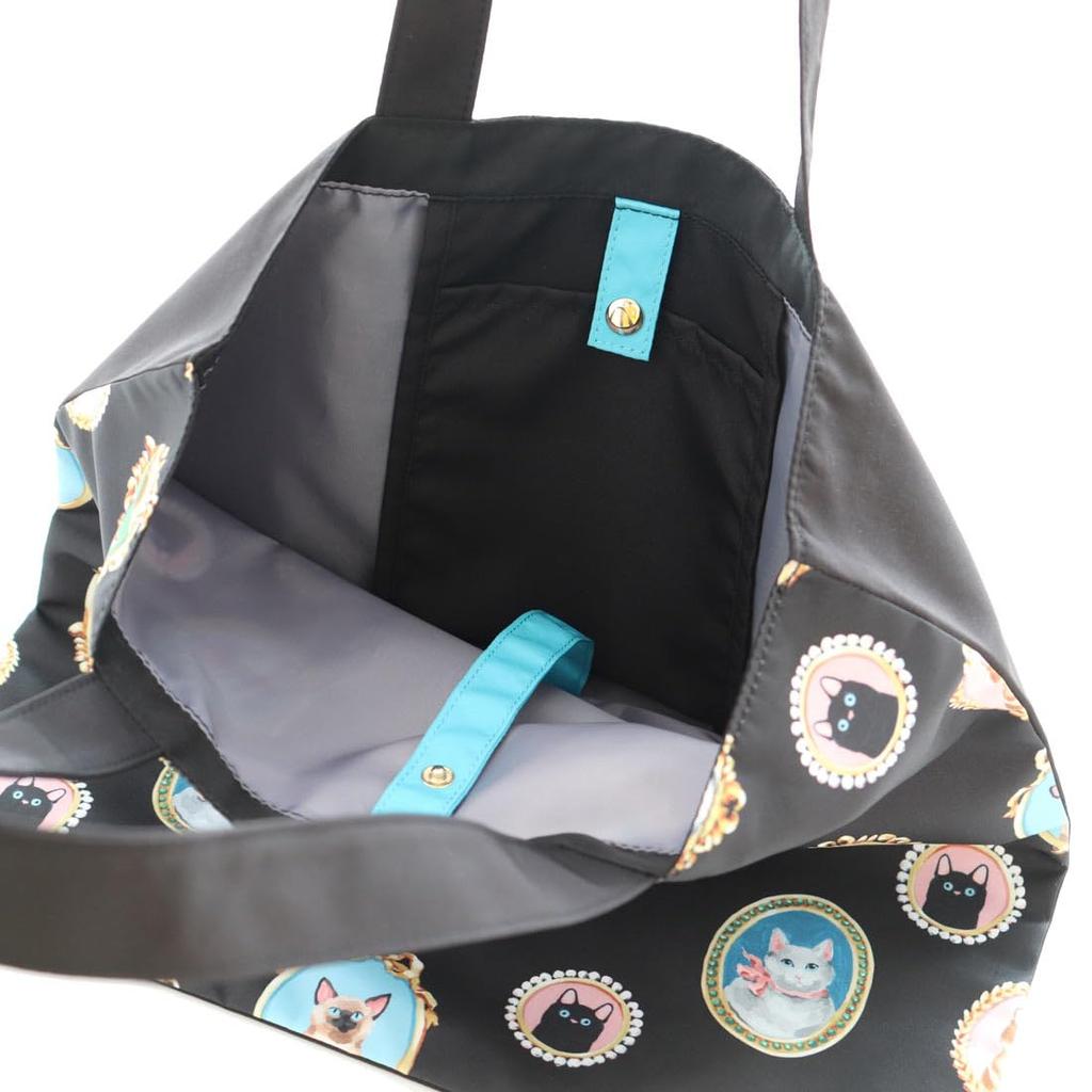 Paul Joe Eco Bag Museum Collection Cameo Art Paul Joe Cat Motif [PAUL&JOE ACCESSOIRES] & Bag/My (Black Women's & 001118-0003-01