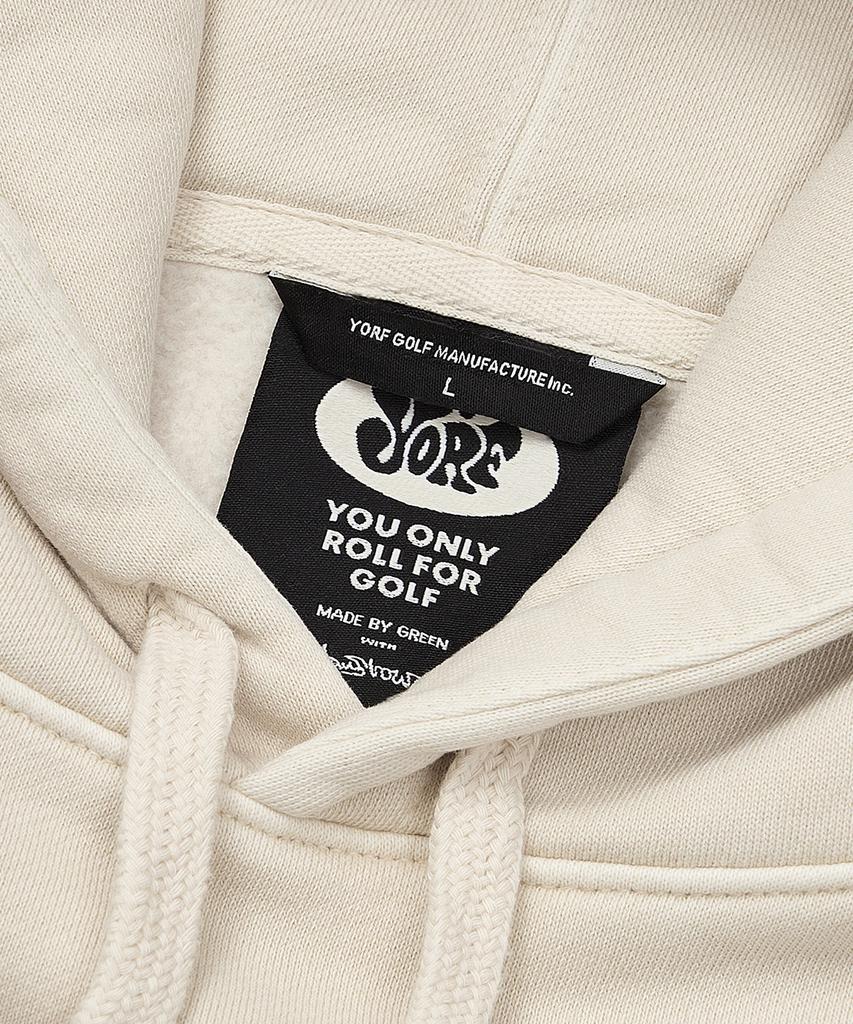Yorf Hoodie Overdyed Ivory
