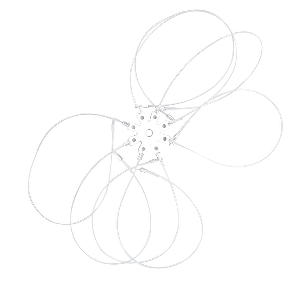 Crab Snares Reusable Rust Proof Portable Aluminum Sheet Type Crab Trap for Dungeness Blue Red Rock Crab