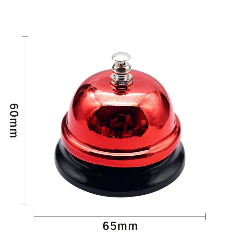 

1 шт. 65 мм Разноцветный Колокольчик Ручные Колокольчики Рождественские Колокольчики Сексуальный Колокольчик Обеденный Колокольчик Настольный Вызов Кухня Отель Стойка Ресепшн 65mm красный