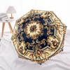 1pc Floral Pattern Automatic Open/Close Umbrella - Compact Travel Umbrella, Gift for Birthday, yy251208123