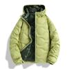 Down Jacket Men Fashion Hood Outdoor Snow Windproof Warm Coat Premium Travel Comfortable Winter Windbreaker