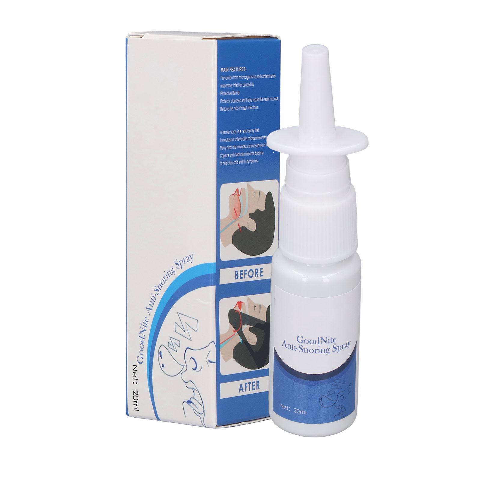 

4 шт. назальный спрей от храпа 20 мл, уменьшает сухость во рту, заложенность носа, спрей для детей