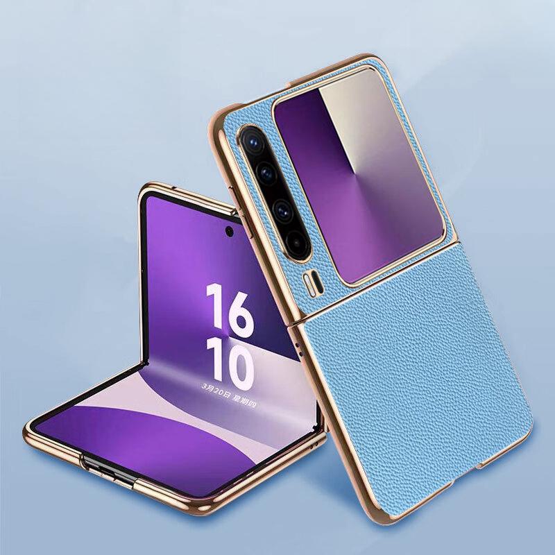 

Чехол для телефона Huawei Purax Гальванизированный X Складной Полная защита Ударопрочный Бизнес Px Мужской и Женский Кожаный Чехол Huawei Pura X