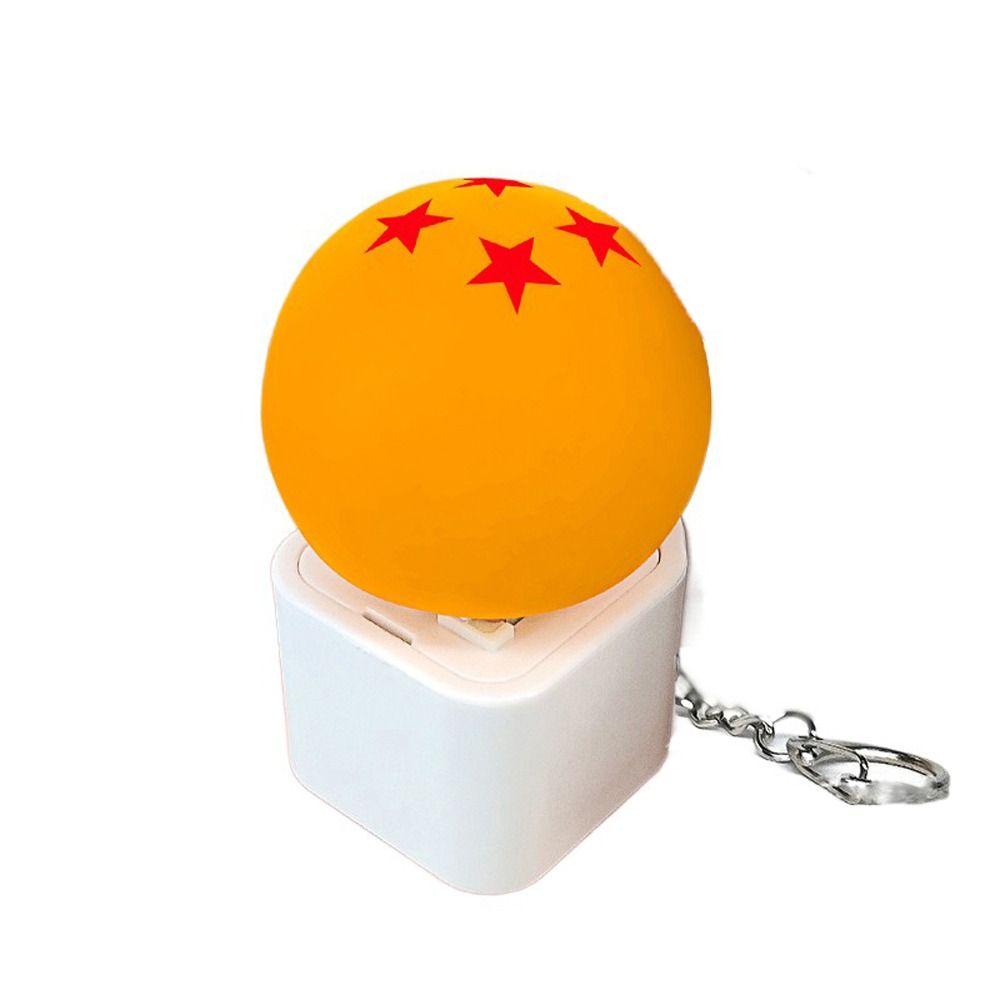 Rechargeable Mechanical Keyboard Keychain Fingertip Button Key Ring  Office Leisure Entertainment