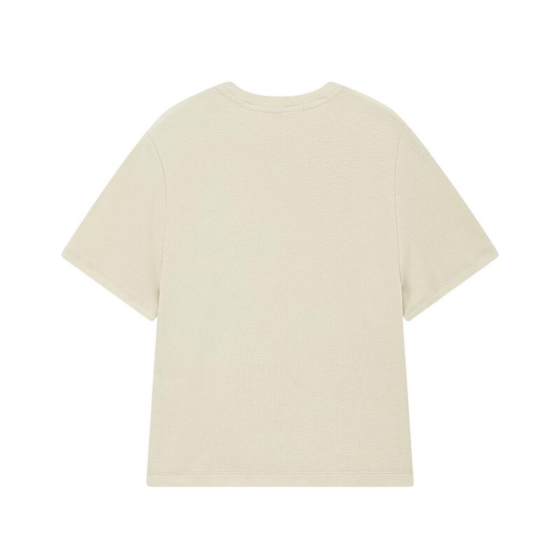 ELLE KIDS Girls' Casual Letter Print Short-Sleeve T-Shirt