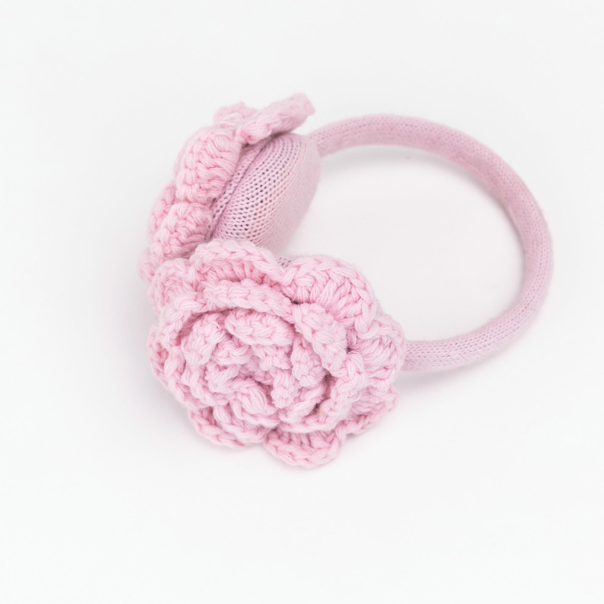 

Зимние 2022 Металлические Проволочные Плюшевые Наушники: Ветрозащитная, Теплая, Шумоподавляющая Защита Ушей розовый