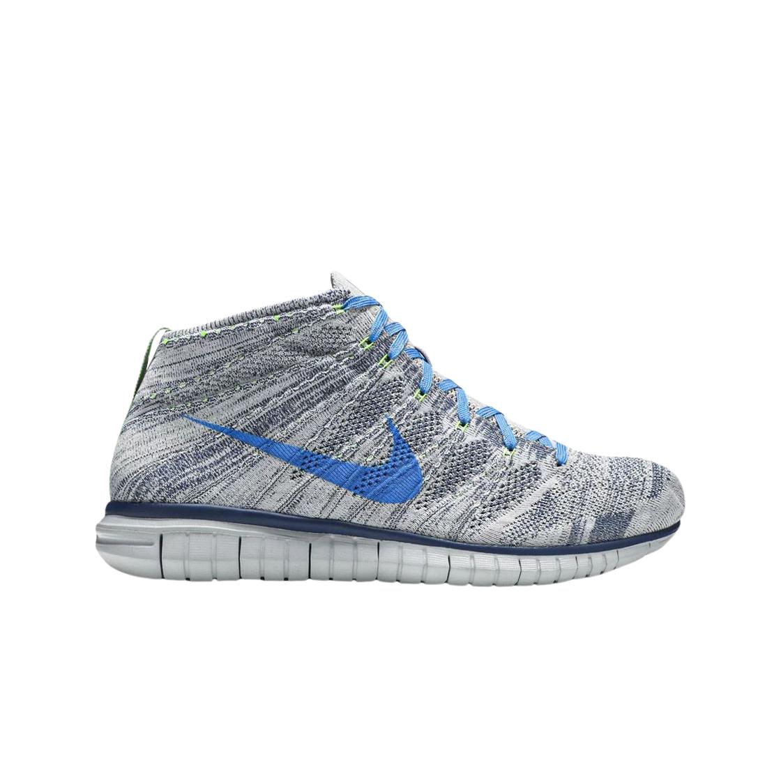 

Nike Free Flyknit Chukka Серый волк Фотосиний 270
