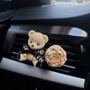 Butter Bear Neutral Air Outlet Decoration Car Aromatherapy Fragrant Stone Car Cute Jewelry Fragrance Interior Decoration