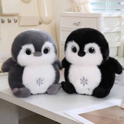 New Soft Fat Penguin Plush Stuffed Toy Cute Penguin Fur Doll Toy Home Decoration Toy Birthday Gift 25cm 35cm