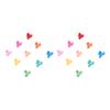 100pcs Mini Flower Hair Clip Cute Strong Grip Hair Accessories Small Tiny Hair Claw Clip for Daily