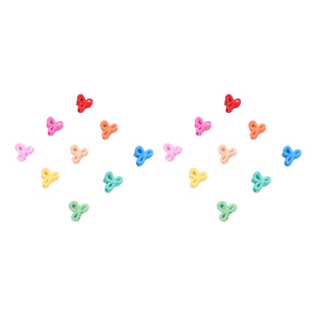 100pcs Mini Flower Hair Clip Cute Strong Grip Hair Accessories Small Tiny Hair Claw Clip for Daily