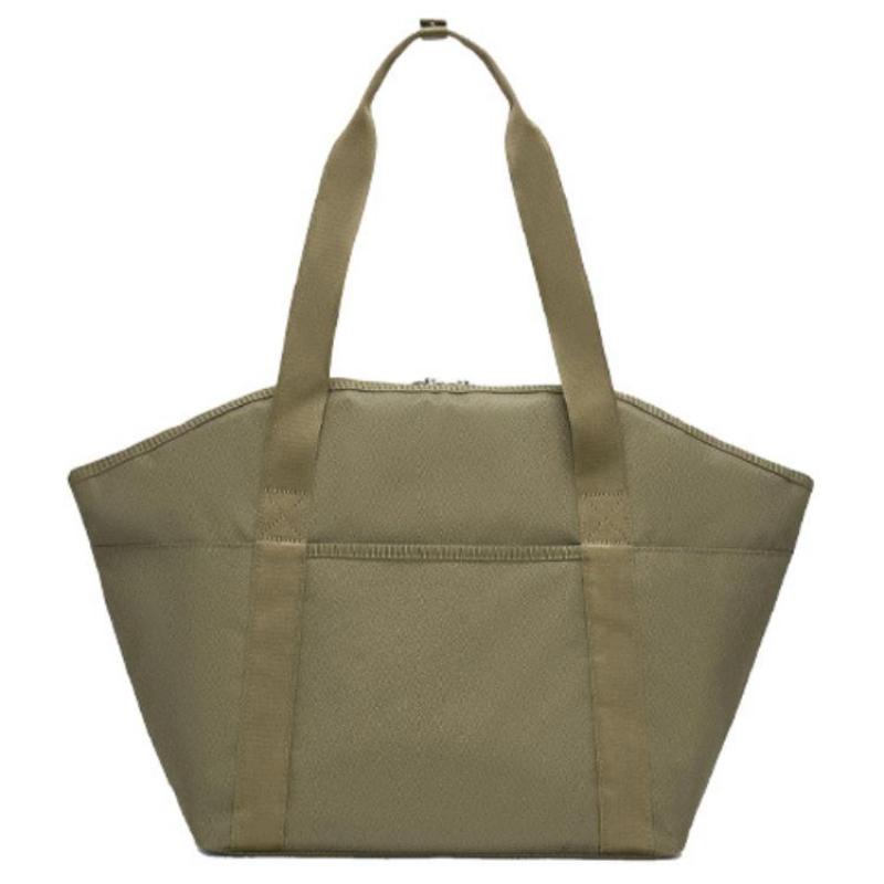 Nike Fabric Tote Bag, Shopping Bag, Shoulder Bag, Handbag Regular Women's Olive Green Casual CV0063-222