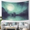 Starry Sky Landscape Tapestry Moon Large Tapestry Landscape Wall Hanging Living Room Bedroom Boho Home Decor