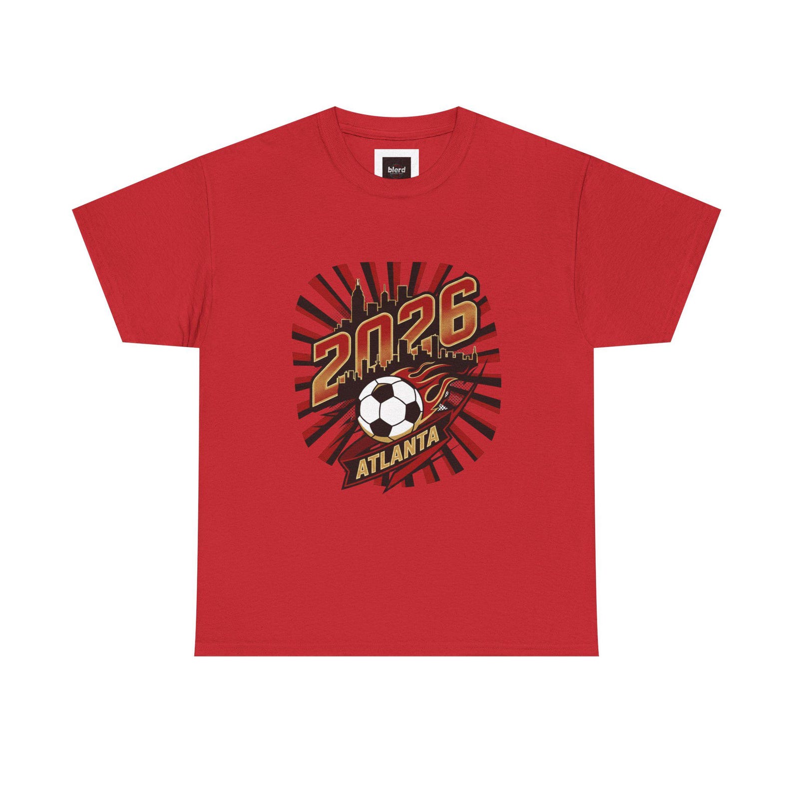 2026 Atlanta Soccer Tee | Soccer Ball Graphic S
