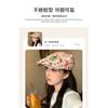 Japanese-style Playful Graffiti Beret for Women, Niche Backwards-worn Forward Cap, Funny Newsboy Cap That Makes the Face Look Smaller, Trendy