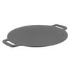 Padella per Pancake in Ghisa Multifunzionale Riscaldamento Uniforme Padella Piatta per Pancake per Fornello a Gas da Cucina
