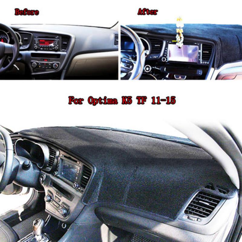 For Kia Optima TF K5 2010 2011 2012 2013 2014 2015 Dashboard Cover Mat Dash Pad Dashmat Sunshield Carpet Accessories Car Styling