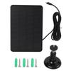 Solar Panel Charger 4W 5V High Conversion Rate Portable Outdoor Waterproof Solar Panel for Low Power Appliances