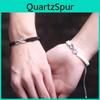 Handgefertigte Unendlichkeits-Symbol-Armbänder mit verstellbarem geflochtenem Design für Paare und als Geschenk
