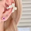 Ohrstecker mit Schleife, Helix-Piercing-Ohrringe aus Titanstahl, Knorpelohrringe, Körperschmuck-Accessoires, Persönlichkeitsschmuck