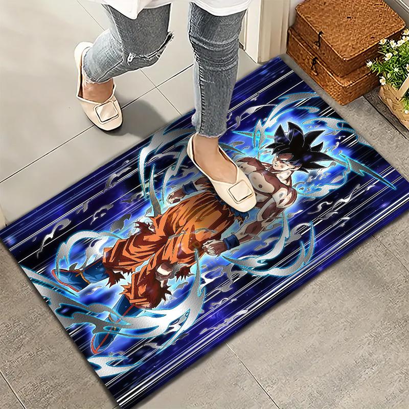 Son Goku Carpet Rug For Living Room Bedroom Home Sofa Decoration Kids Play Nonslip Floor Mat