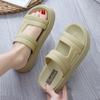 New Summer Women's Fashion Soft Sole Non-Slip Thick Sole Slide Sandals Outdoor Beach Slippers