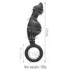 Outdoor Anal Plug and Prostate Massager for Men - Delay and Locking Wear for Rear Garden Activities