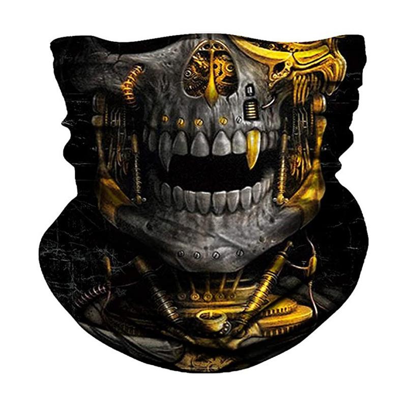 

1 шт. Маски для обличчя Пов язка на голову з черепом Мотоциклетні Поліестерові Велосипедні Бандани Шарфи Захист для обличчя Мотоциклетна Байкерська Маска