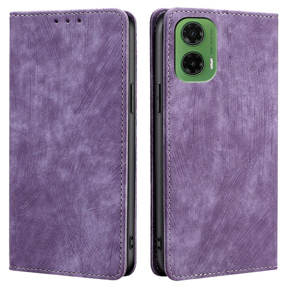 For Motorola Moto G35 5G Case RFID Blocking Wallet Leather Phone Cover