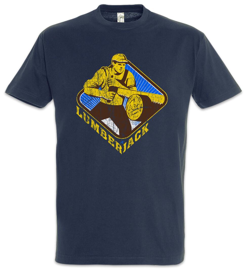Lumberjack V Mens T-Shirt Mens Womens Tees Top Lumberjack Axe Woodsman Forester Logger XL