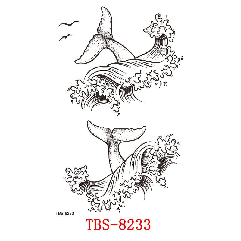 Waterproof Tattoo Sticker, Totem Character Tattoo Sticker Tattoo