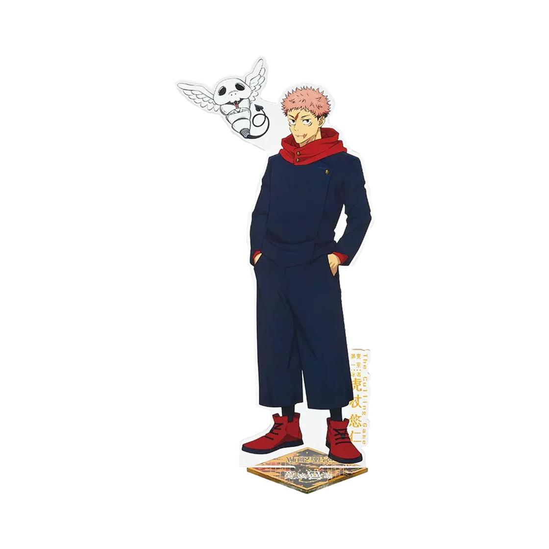 Bandai Ichiban Kuji Jujutsu Kaisen Death Extermination Tour 2 A Prize Yuji Itadori Big Acrylic Stand ONE SIZE