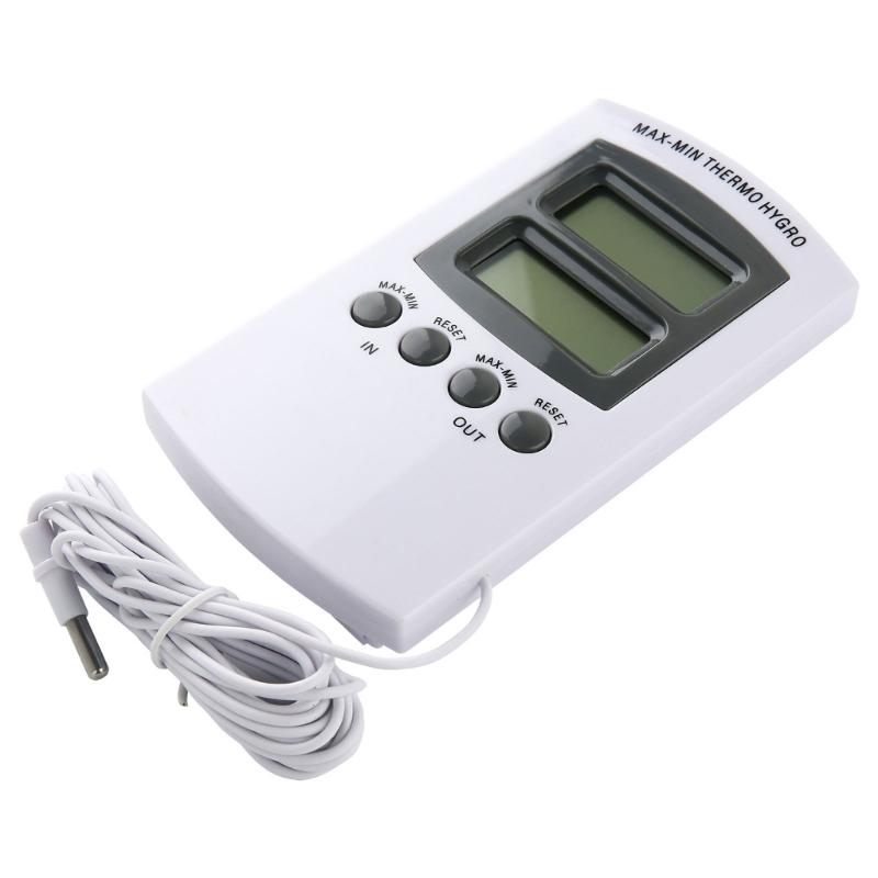 High Accuracy Digital Indoor Thermometers Hygrometer Featuring Large LCD Screen for Temperature Humidness Monitoring in Various Setting 1