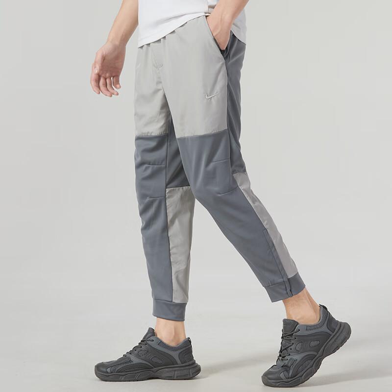 Nike Colorblock Mid-Rise Straight-Leg Casual Pants Men Bottoms Multicolor FB8602-084