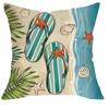 Popular Summer Ocean Beach Beach Pillow Case Pillow Case Home Decoration Sofa Pillow Case