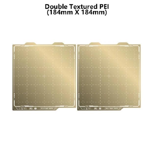 BIGTREETECH Panda Build Plate For Bambu Lab P1S P1P P2S Spring Steel Bambulab A1,P1,X1,X2D Textured Pei Sheet For Bambulabs Heat