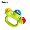Soft Rubber Teething Rattle & Grasping Ball for Babies 0-12 Months
