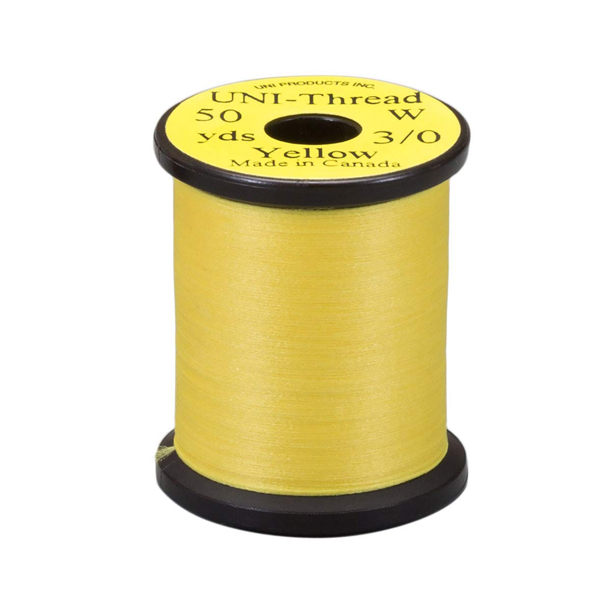 

TIEMCO UNI Thread Fly Tying 50 Yellow 3/0 Line, Yards,