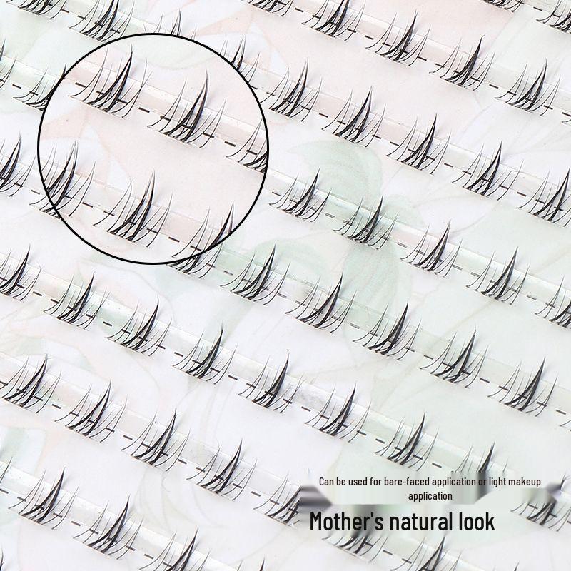 Limfria Manga Barbie Vildkatt Nedre Ögonfransar – Enkla Tre-stegs Nybörjarfransar för en Realistisk Look.