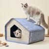 Breathable Cat House Semi-enclosed Cat Scratching Board New Cat Bed  Pet Supplies