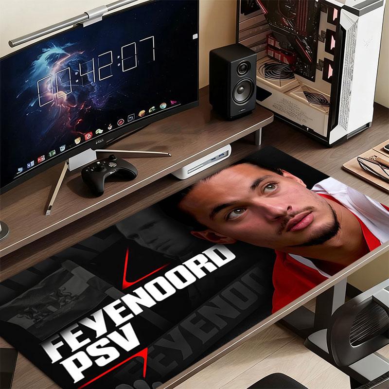 Hadj Moussa Mouse Pad, Large Gaming Desk Mat, Non-slip XXL Mousepad for Laptop & Tablet, Mini PC Playmat with Stitched Edges